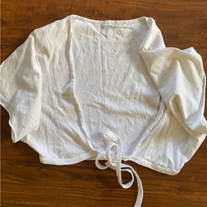 Urban outfitters size M white crop top